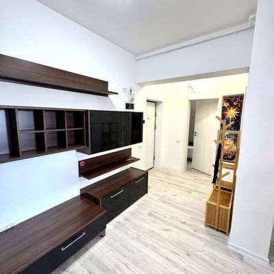 Rental of a new 1-room studio apartment, 50 m², in Bucharest, Romania